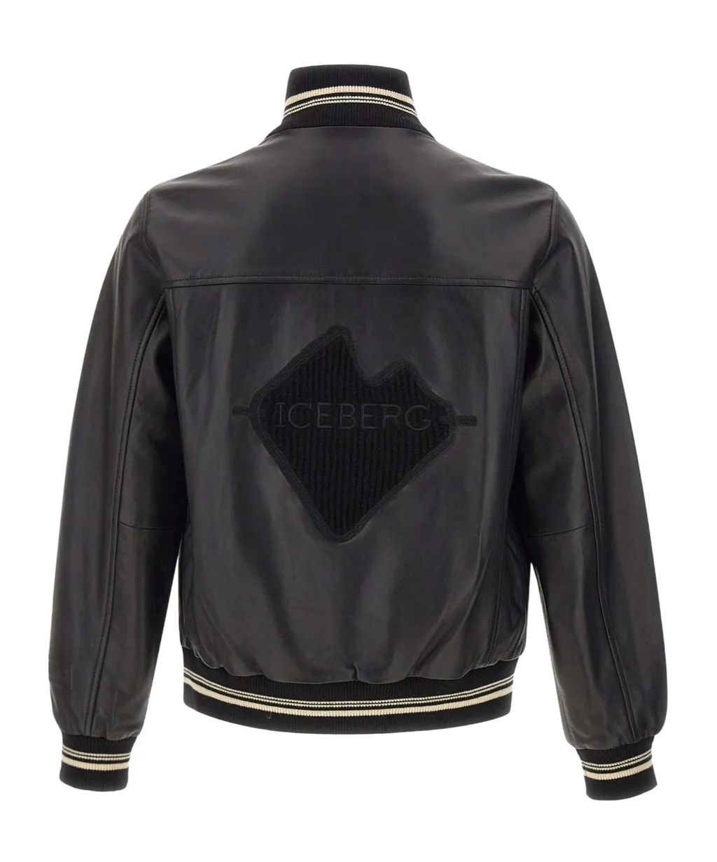 High Neck Zipped Bomber Jacket