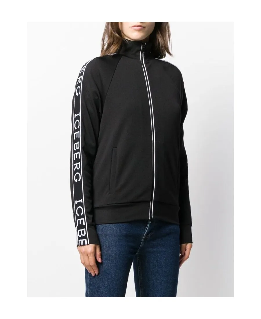 Striped Zipper Casual Jacket