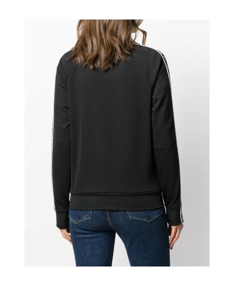 Striped Zipper Casual Jacket