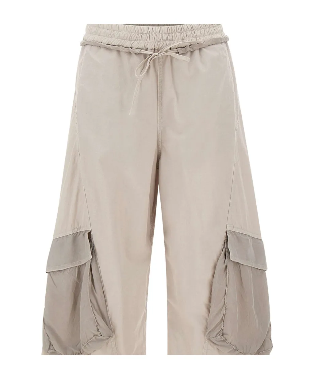 Wide-Leg Cargo Pants