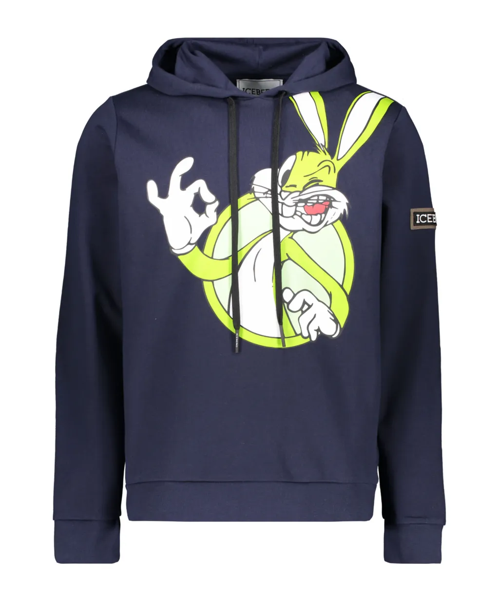 Graphic-Print Hoodie