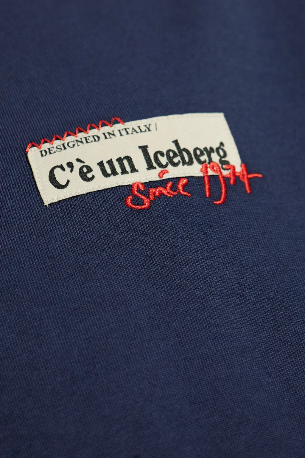 Logo Patch Crewneck T-Shirt