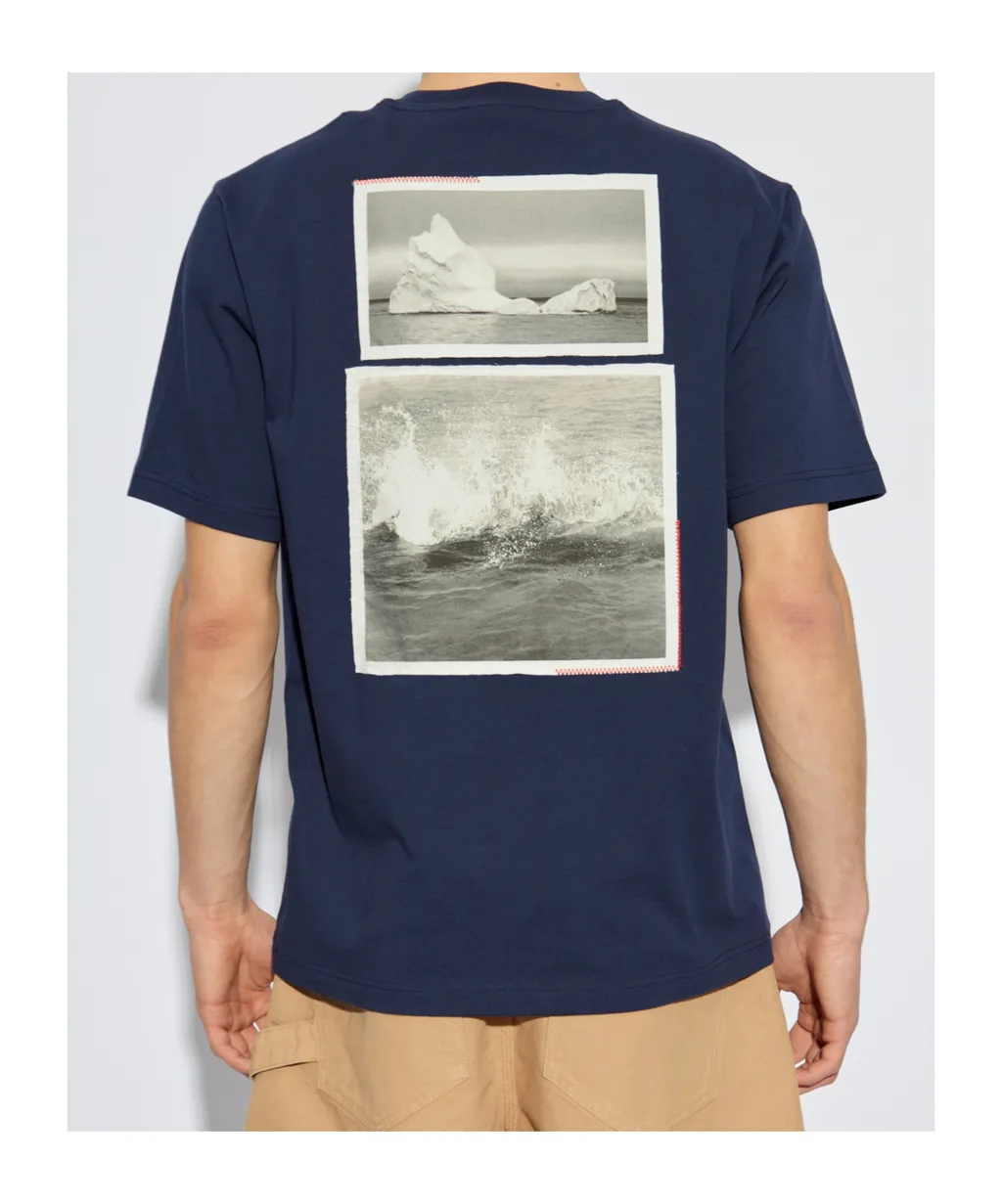 Logo Patch Crewneck T-Shirt