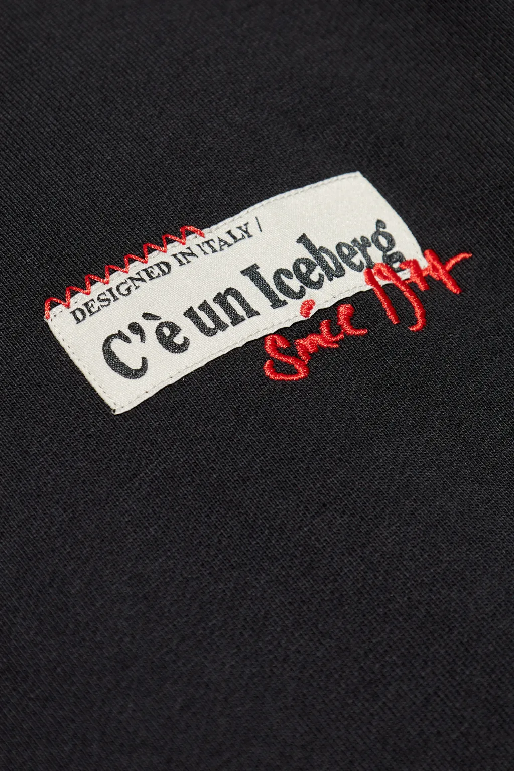 Logo Patch Crewneck Sweatshirt