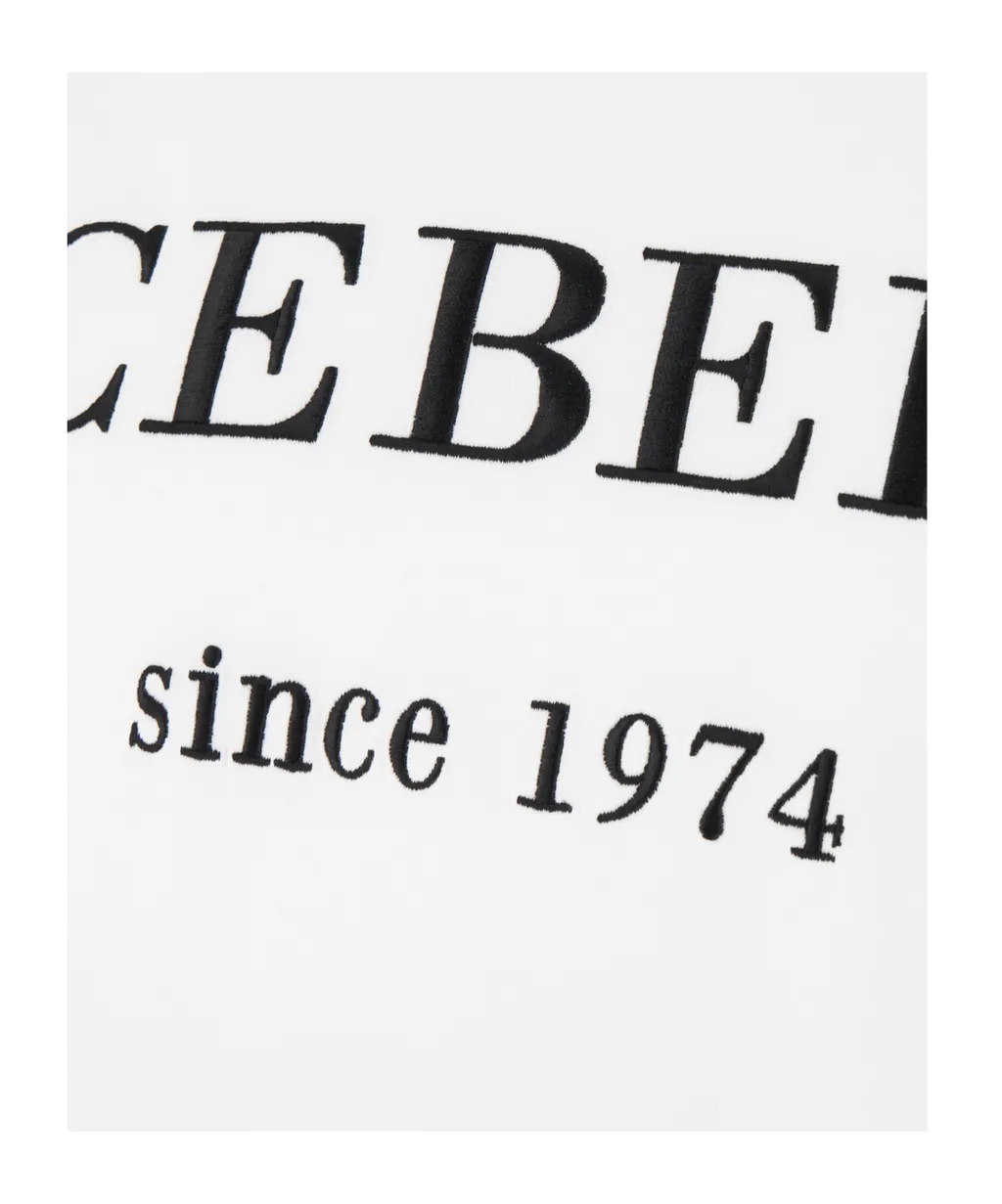 Logo Embroidered Crewneck T-Shirt