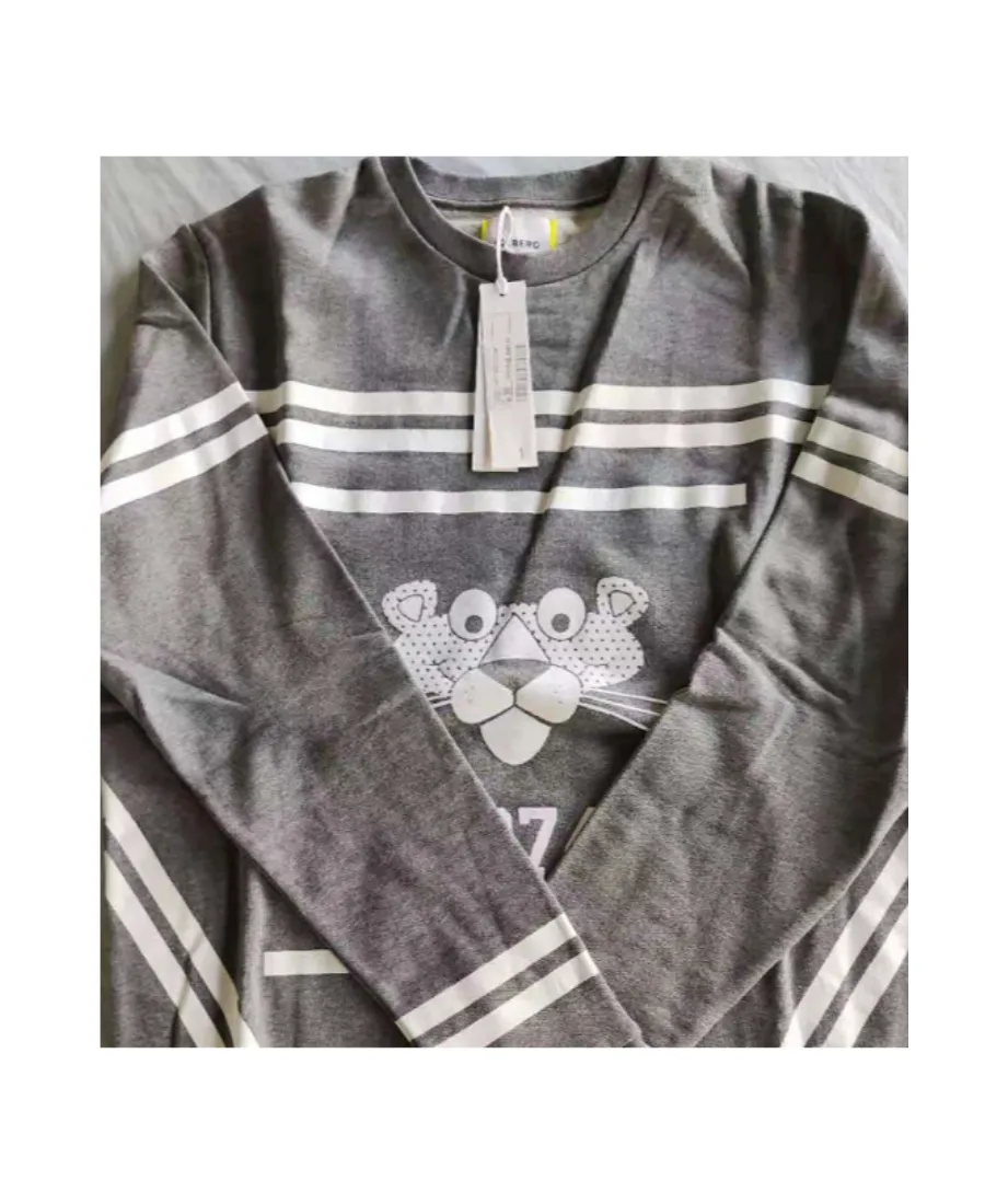Long-Sleeved Printed Pattern Sweater