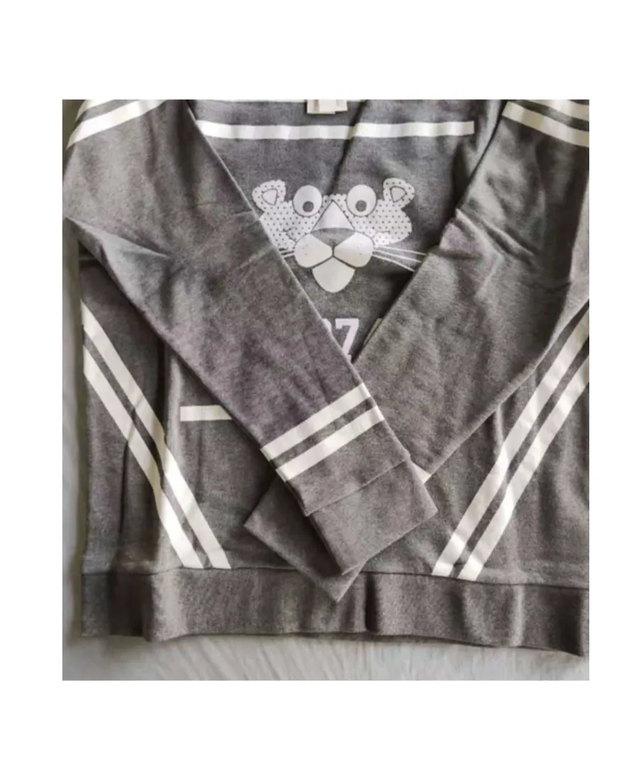 Long-Sleeved Printed Pattern Sweater