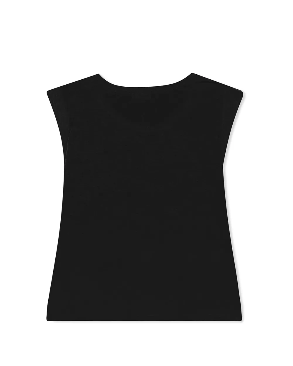 Printed Sleeveless T-Shirt