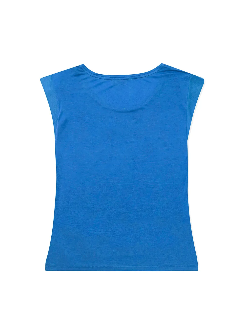Printed Sleeveless T-Shirt