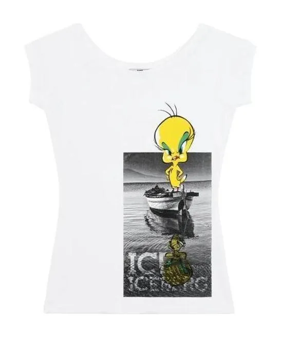 T-Shirt With Tweety Bird Print