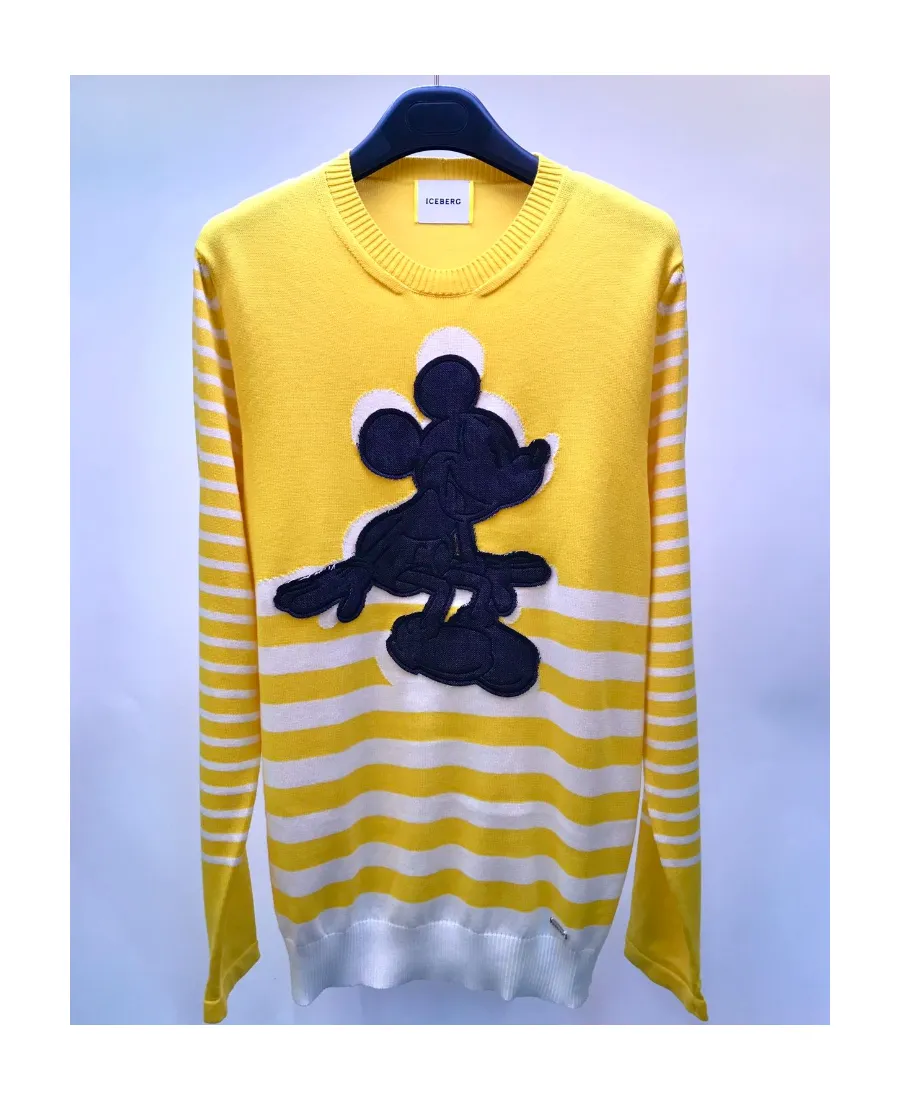 Mickey Mouse Striped Sweater