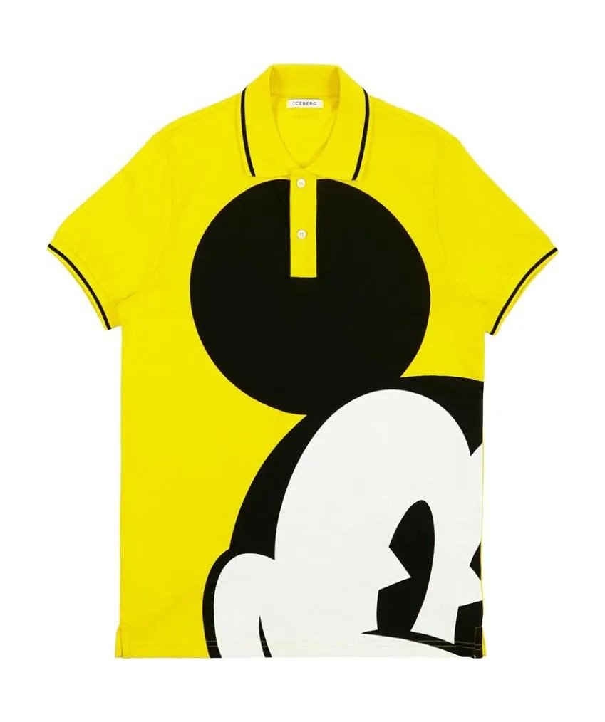 Printed Pattern Polo Shirt