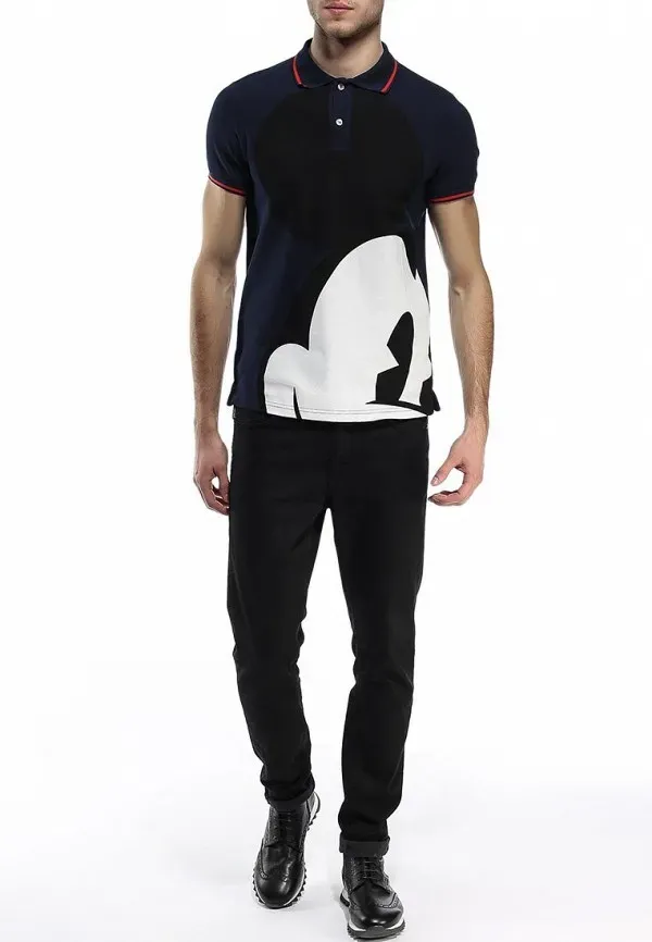 Printed Polo Shirt