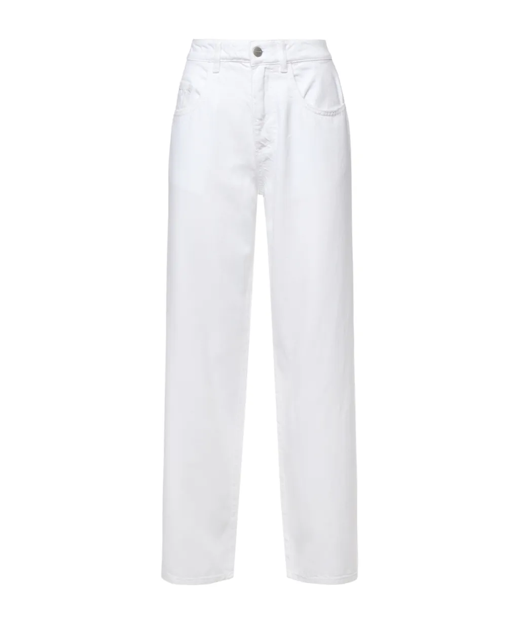 Wide-Leg Low-Waist Jeans