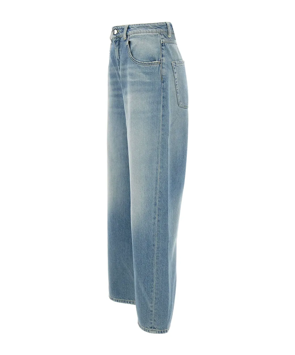 Poppy Jeans With Medium Rise Patch