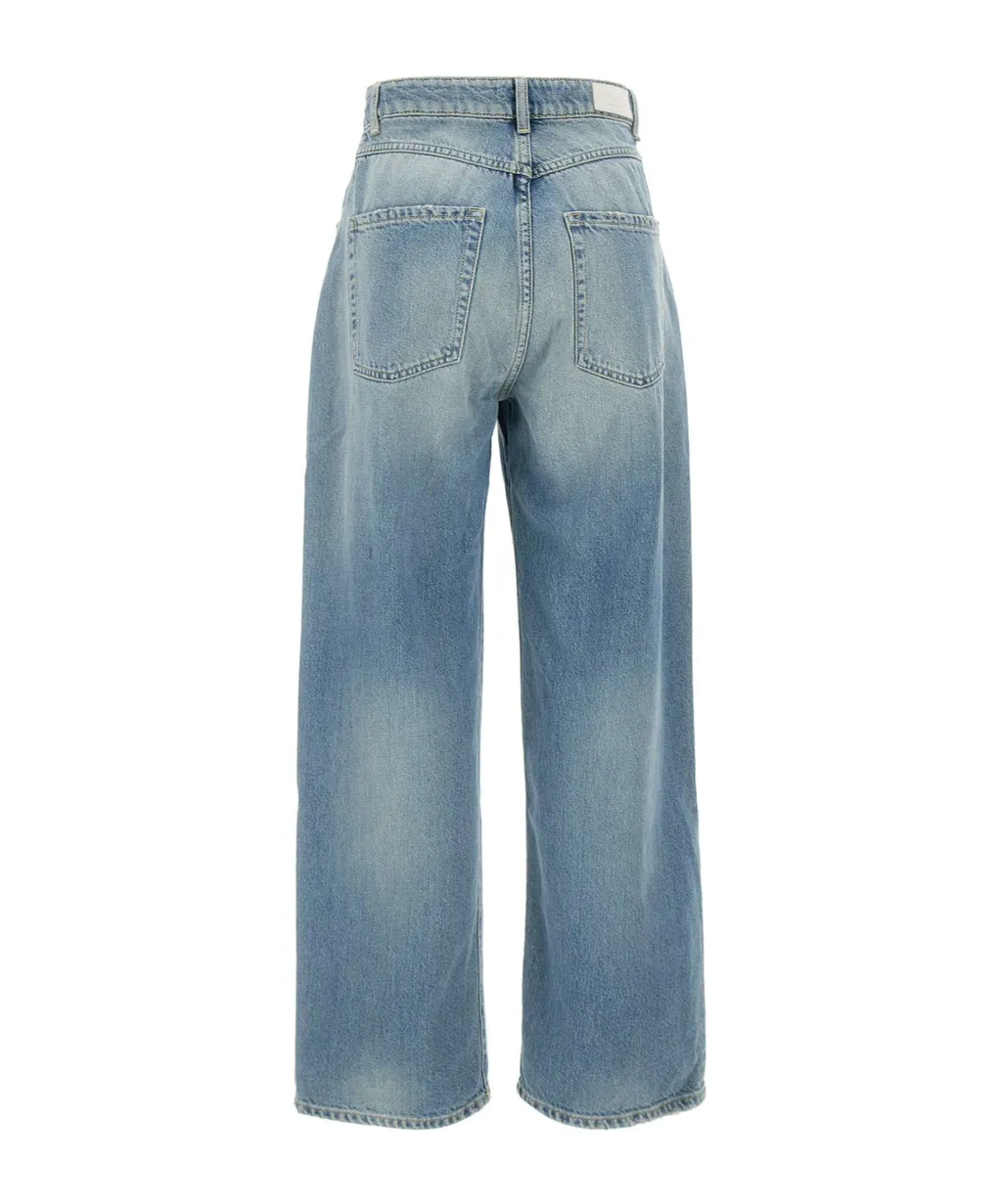 Poppy Jeans With Medium Rise Patch
