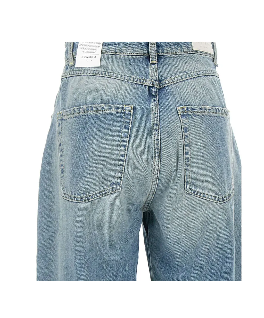 Poppy Jeans With Medium Rise Patch