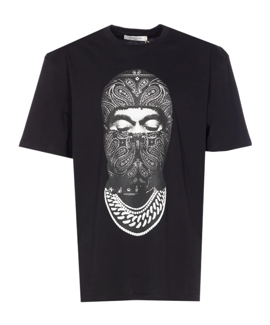 Paisley Mask Graphic T-Shirt