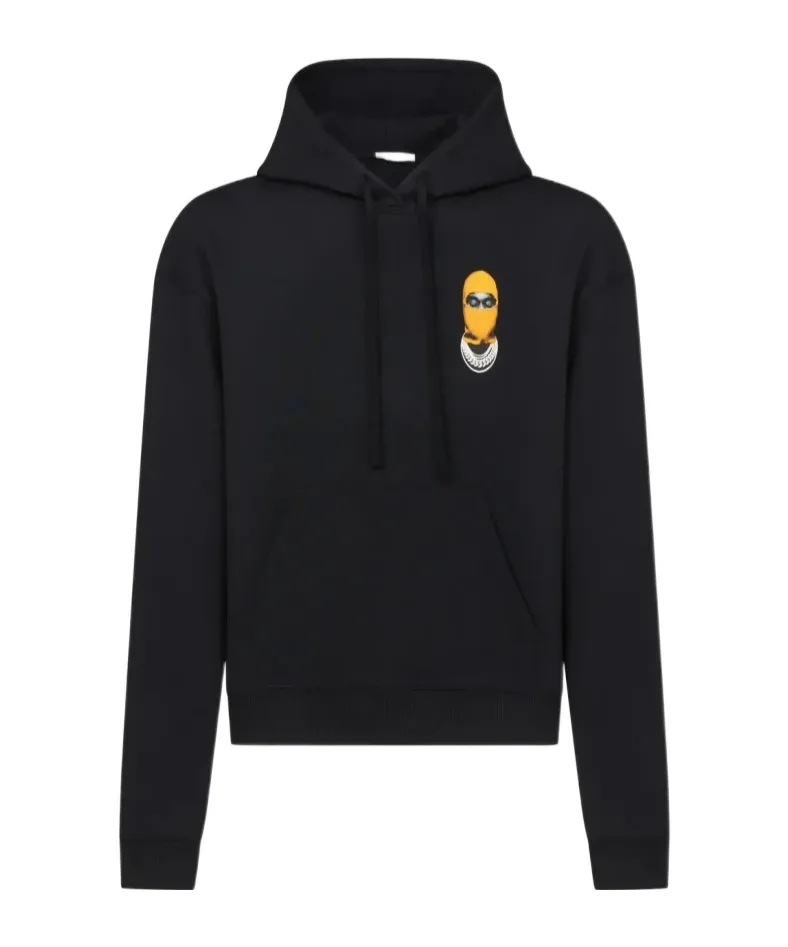 Small Mask-Print Hoodie