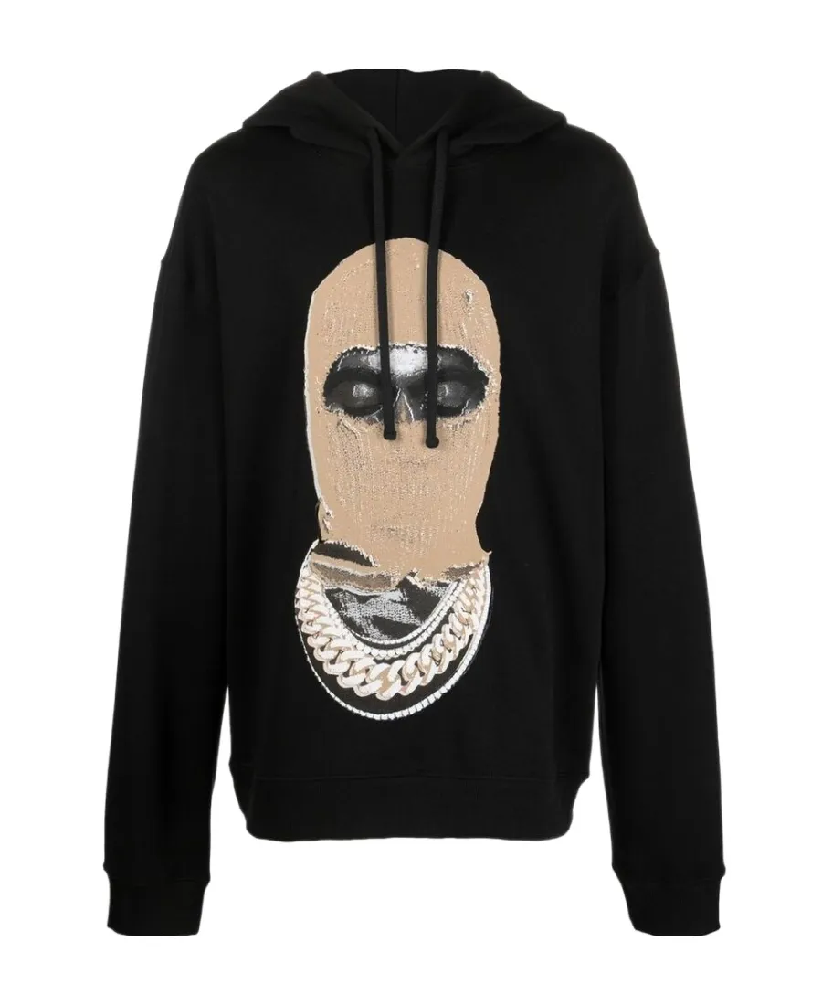 Graphic-Print Pullover Hoodie