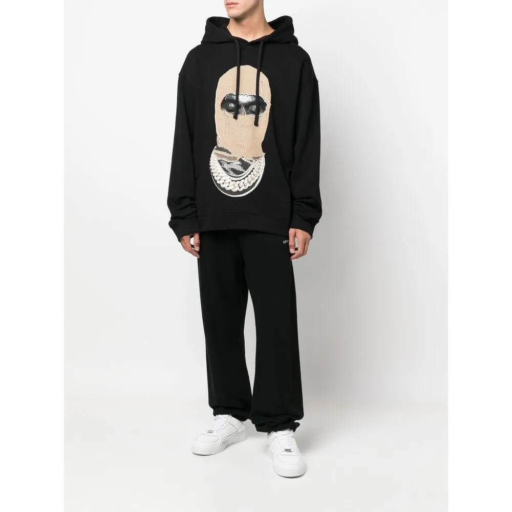 Graphic-Print Pullover Hoodie