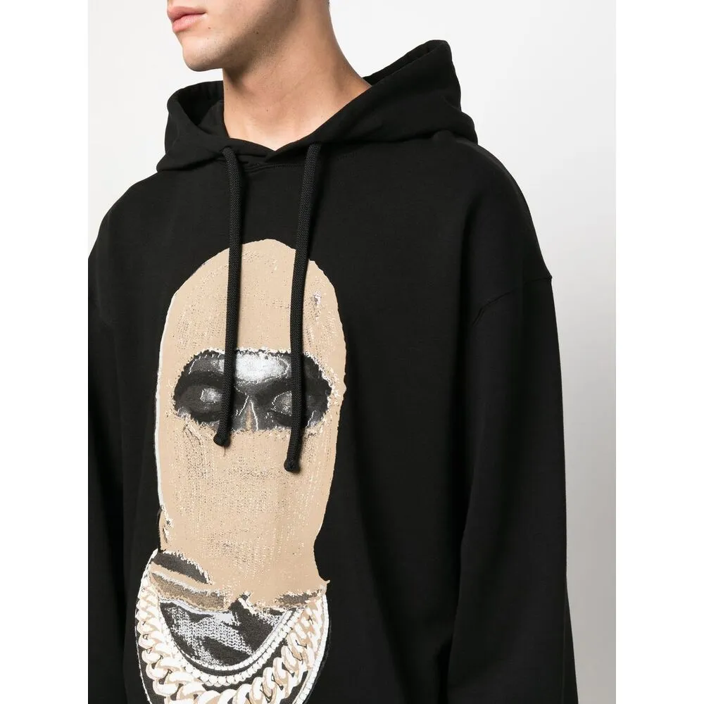 Graphic-Print Pullover Hoodie