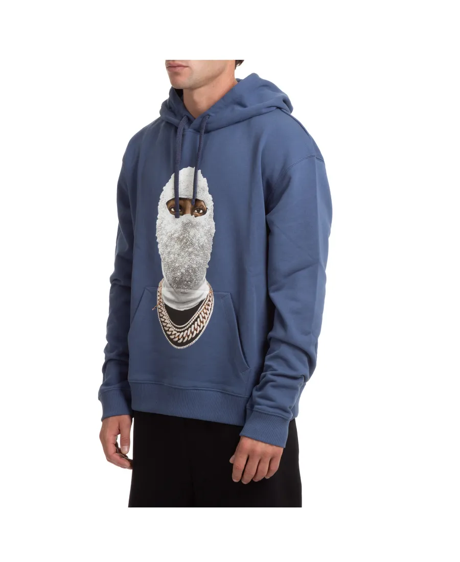 Gold Face Print Hoodie