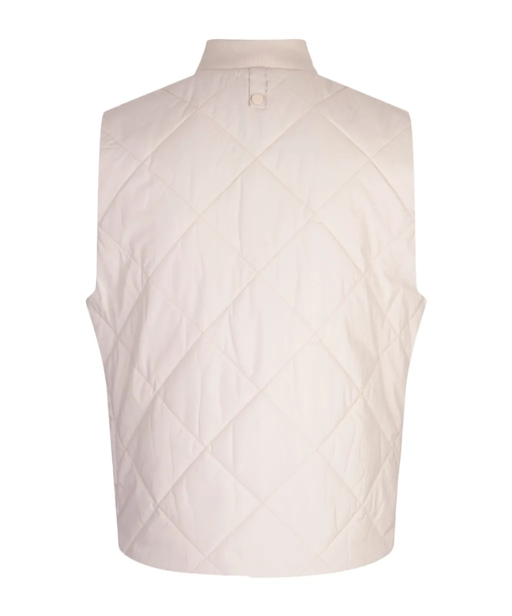 Diamond Quilted Water Repellent Regular-Fit Gilet