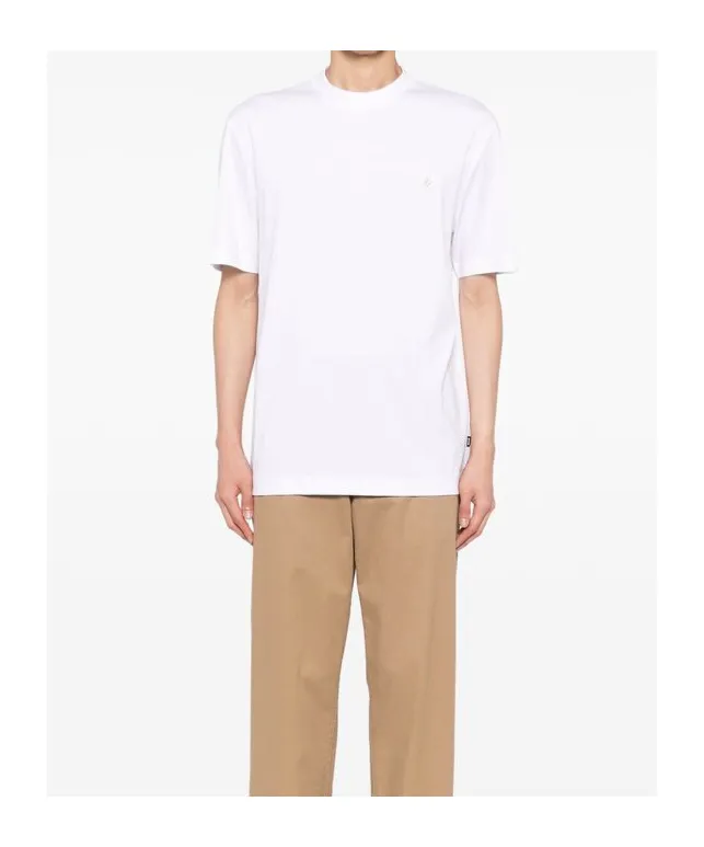 Double Monogram Patch Crewneck T-Shirt