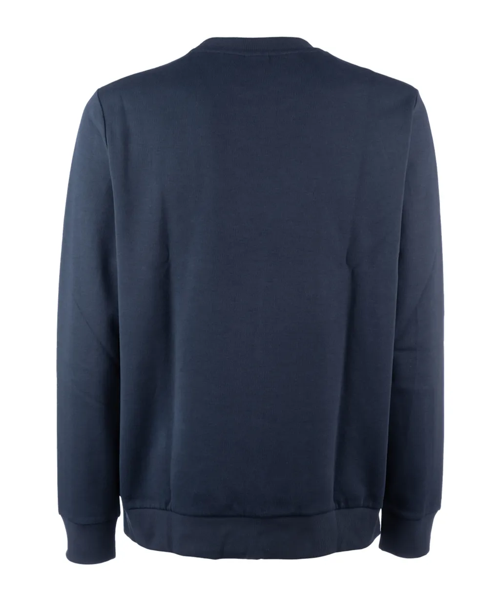 Logo Plaque Crewneck Sweatshirt