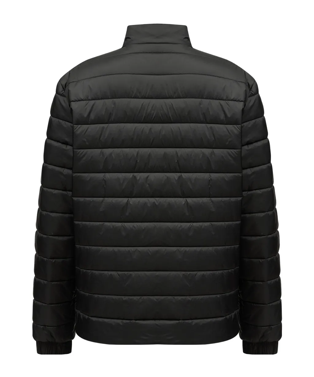 Logo-Printed Zipped Padded Jacket