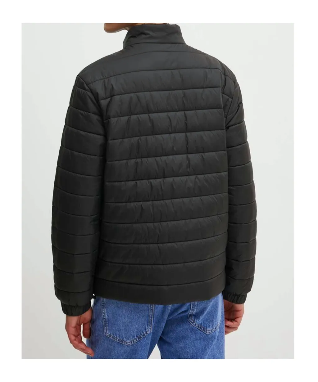 Logo-Printed Zipped Padded Jacket