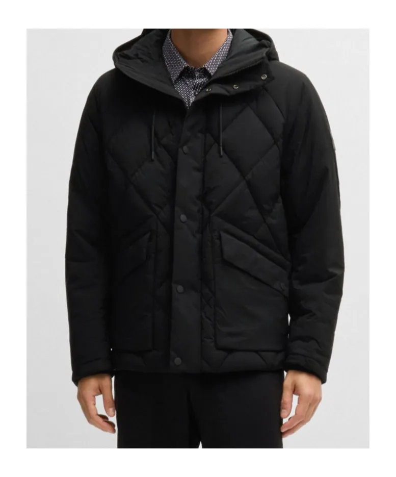 Long-Sleeved Short Down Jacket
