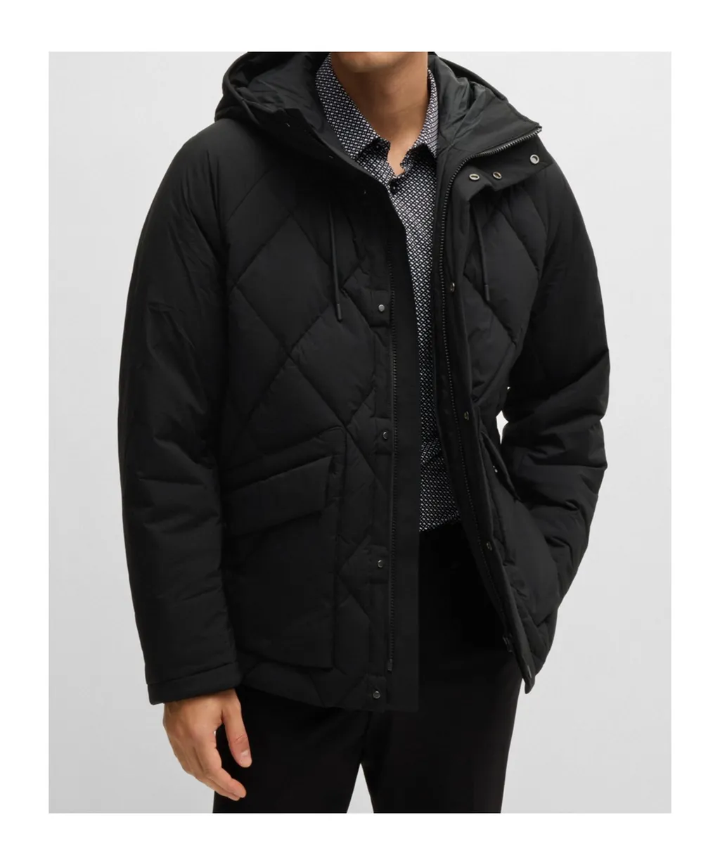 Long-Sleeved Short Down Jacket