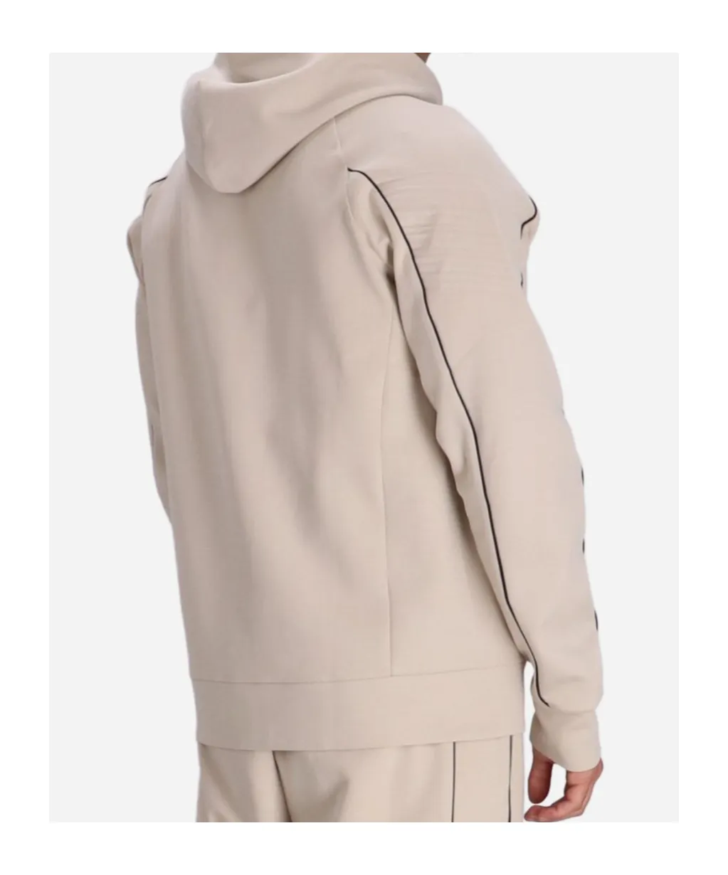 Logo-Print Drawstring Hoodie