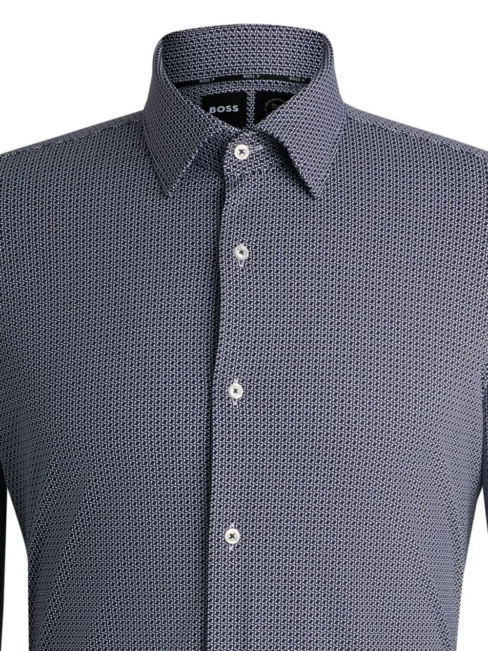 Geometric-Print Shirt