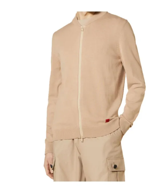 Zippered Cardigan