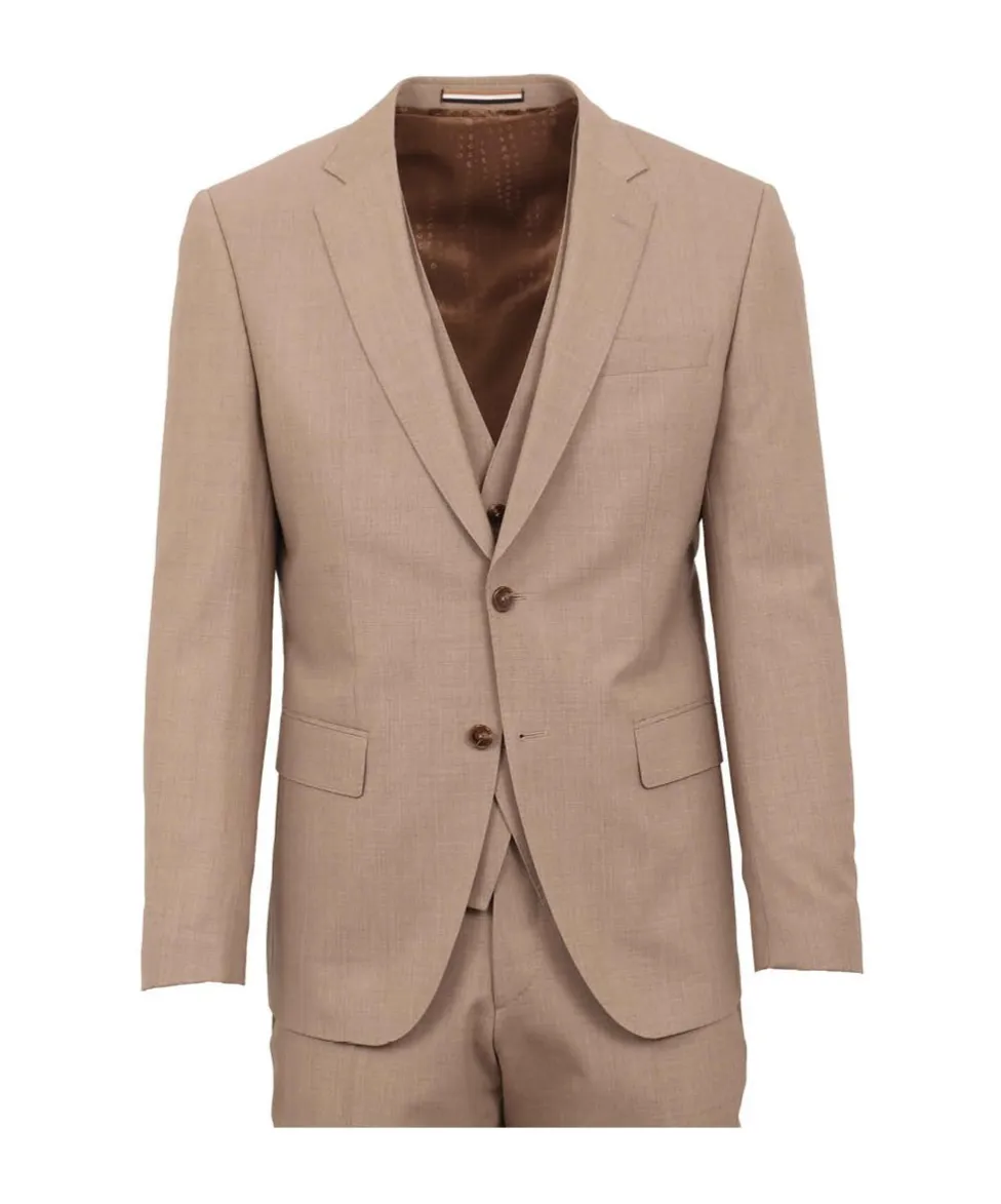 Suit Coat With Single-Breasted Vest