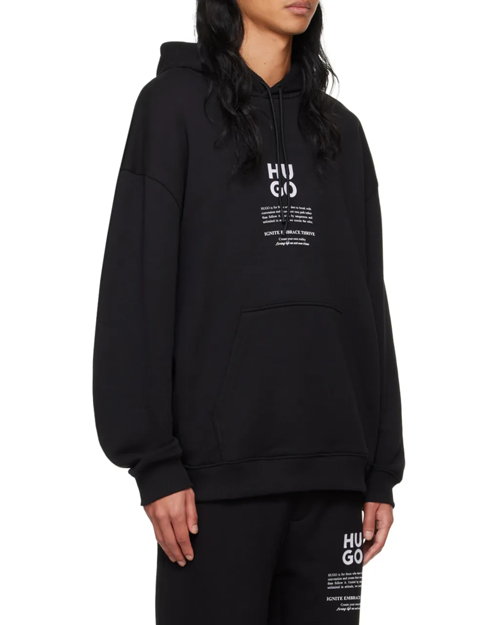 Printed Cotton Hoodie