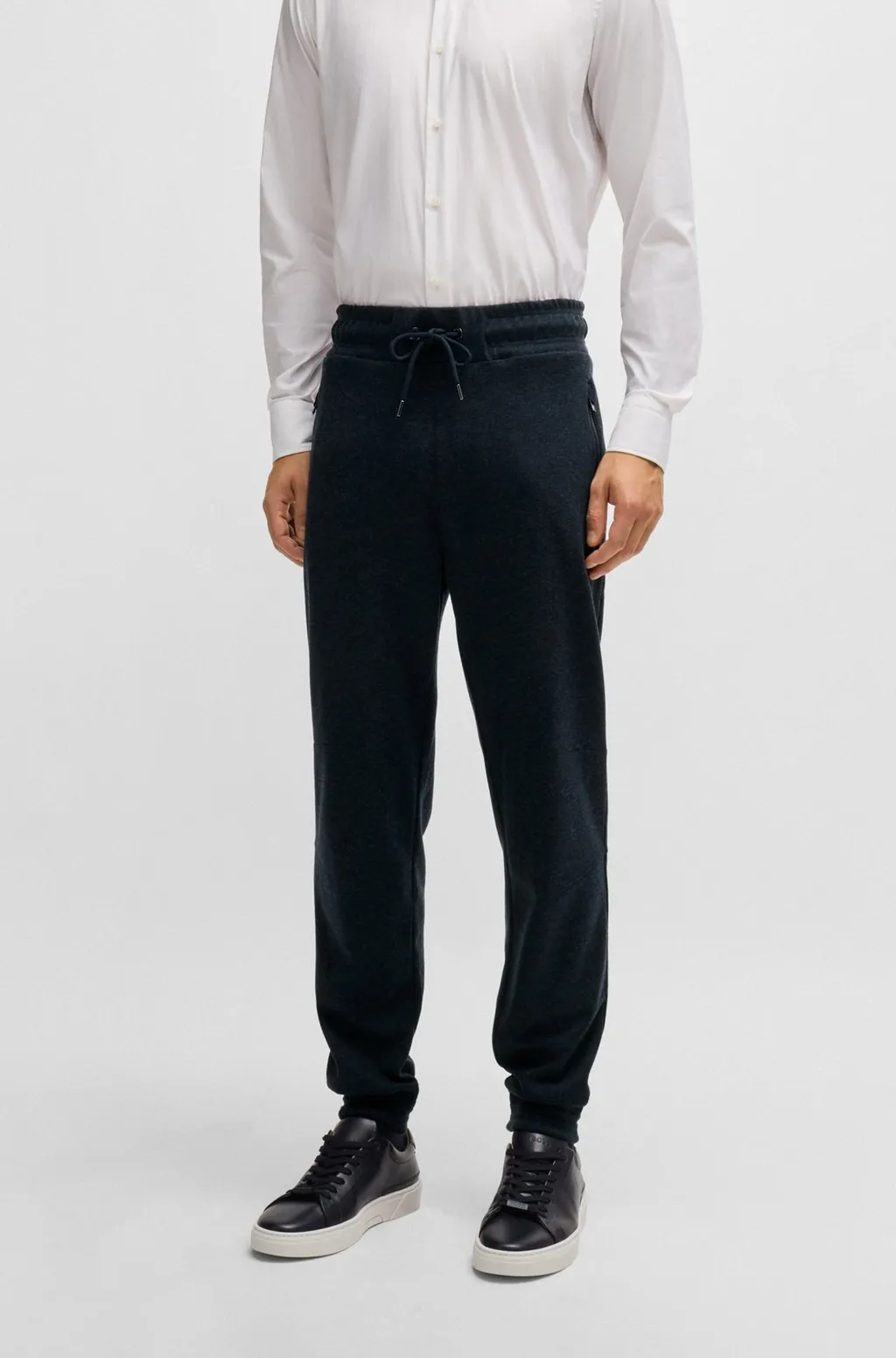 Tapered-Leg Track Pants
