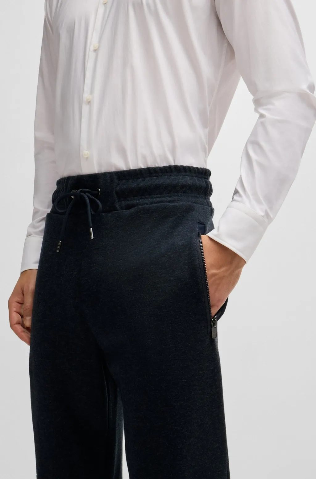 Tapered-Leg Track Pants