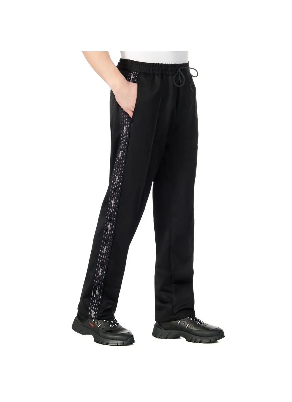 Elastic Waist Casual Pants