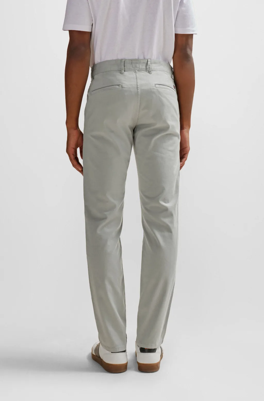 Belt-Loop Casual Pants