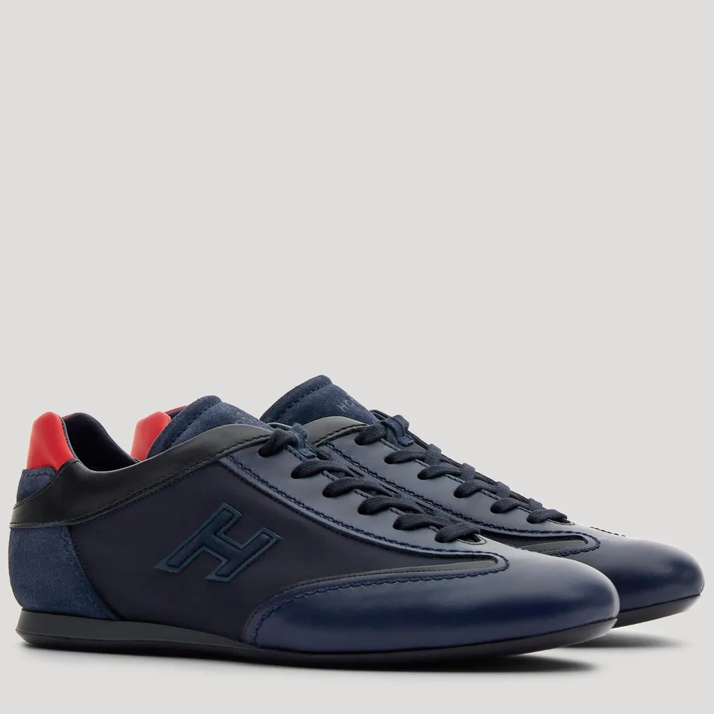 Olympia Panelled Low-Top Sneakers