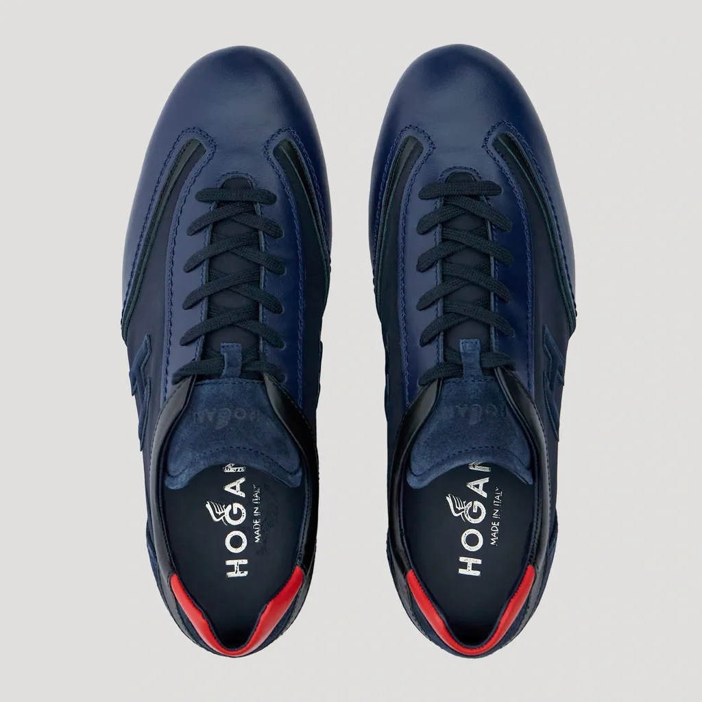 Olympia Panelled Low-Top Sneakers