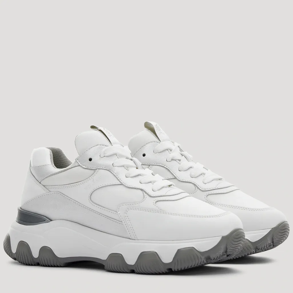 Hyperactive Lace-Up Sneakers
