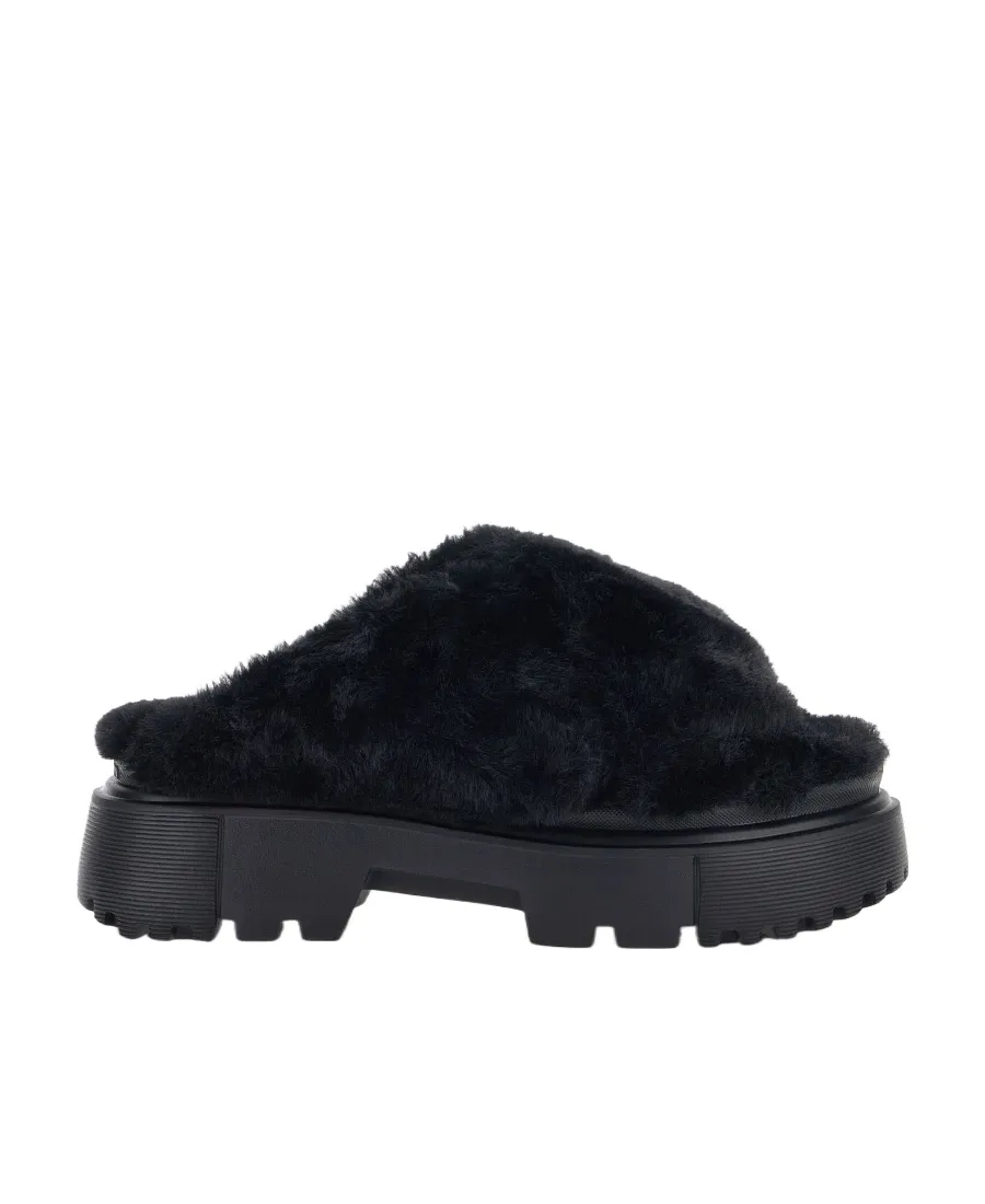 Open Toe Slip On Sandals