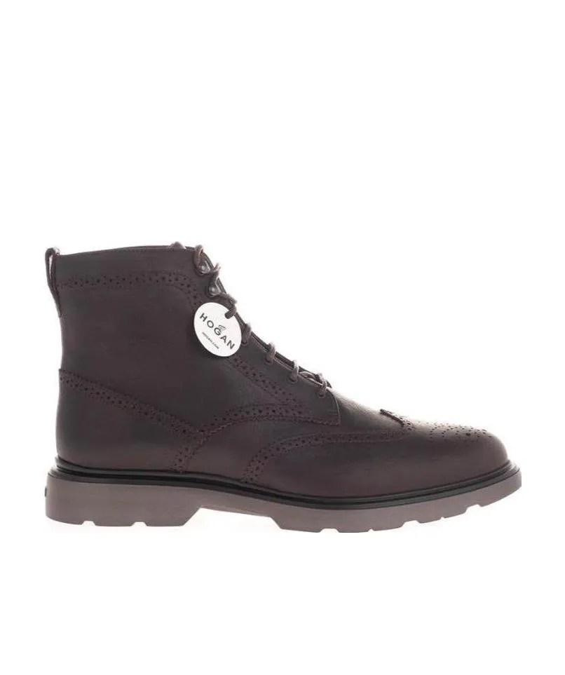 H393 Ankle Lace-Up Boots