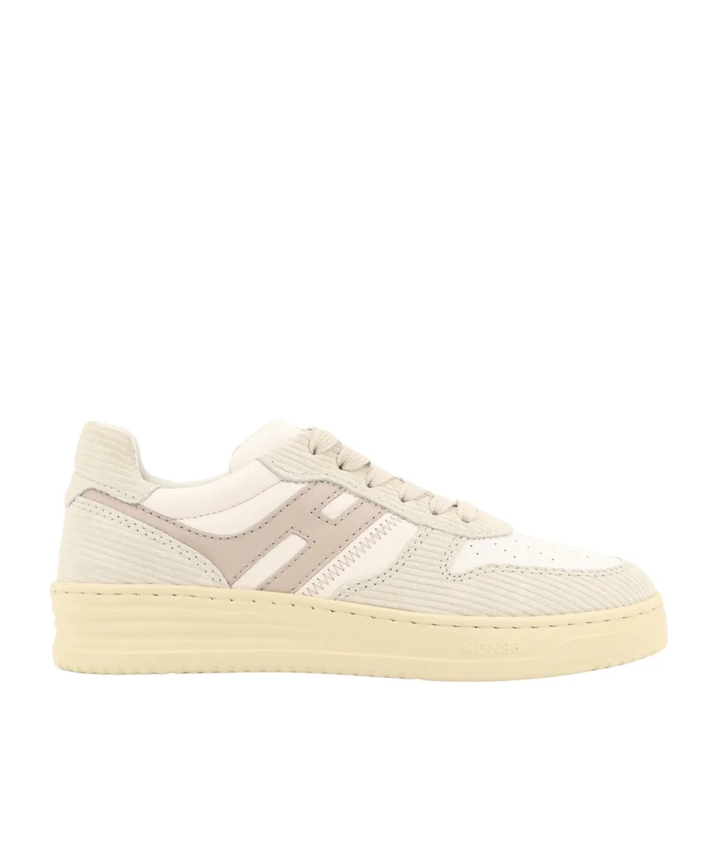 Panelled Low-Top Sneakers