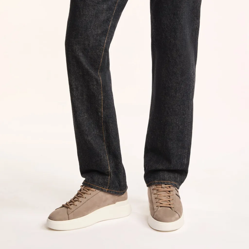 Side Logo Patch Sneakers